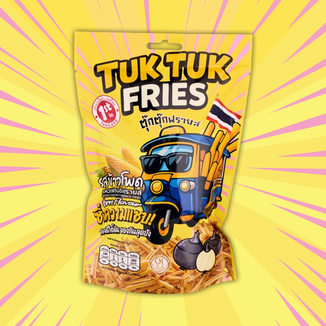 Tuk Tuk Fries ตุ๊กตุ๊กฟรายส์ รสข้าวโพด